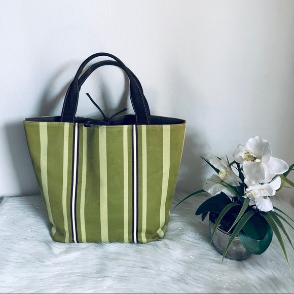 KATE SPADE NEW YORK KITT STRIPE TOTE BAG